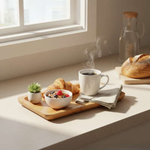 מגש במבוק מלבני