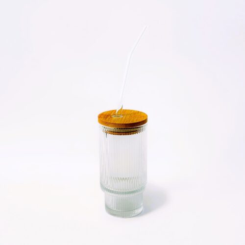 כוס זכוכית BAMBOO SIP