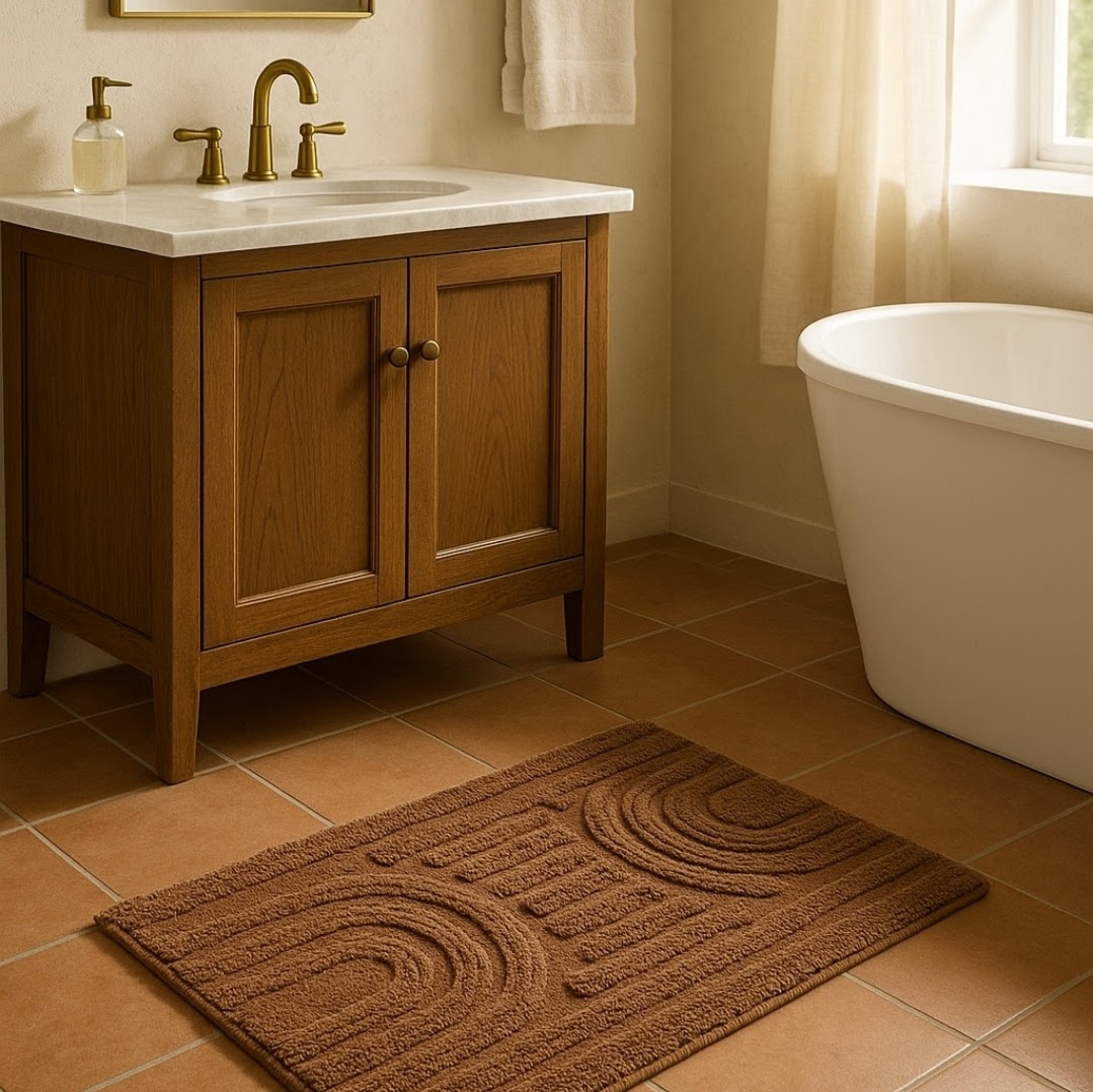 שטיחון אמבטיה Rainbow - צבע לבחירה