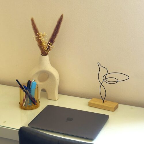 מיני פמפס שזור טבעי Brown Bunny