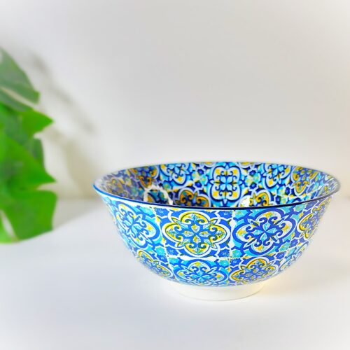 קערית קרמיקה דגם Blue sun