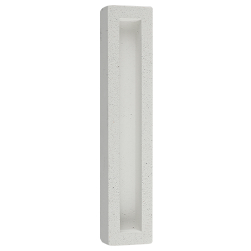 בית מזוזה שחור רחב Cement