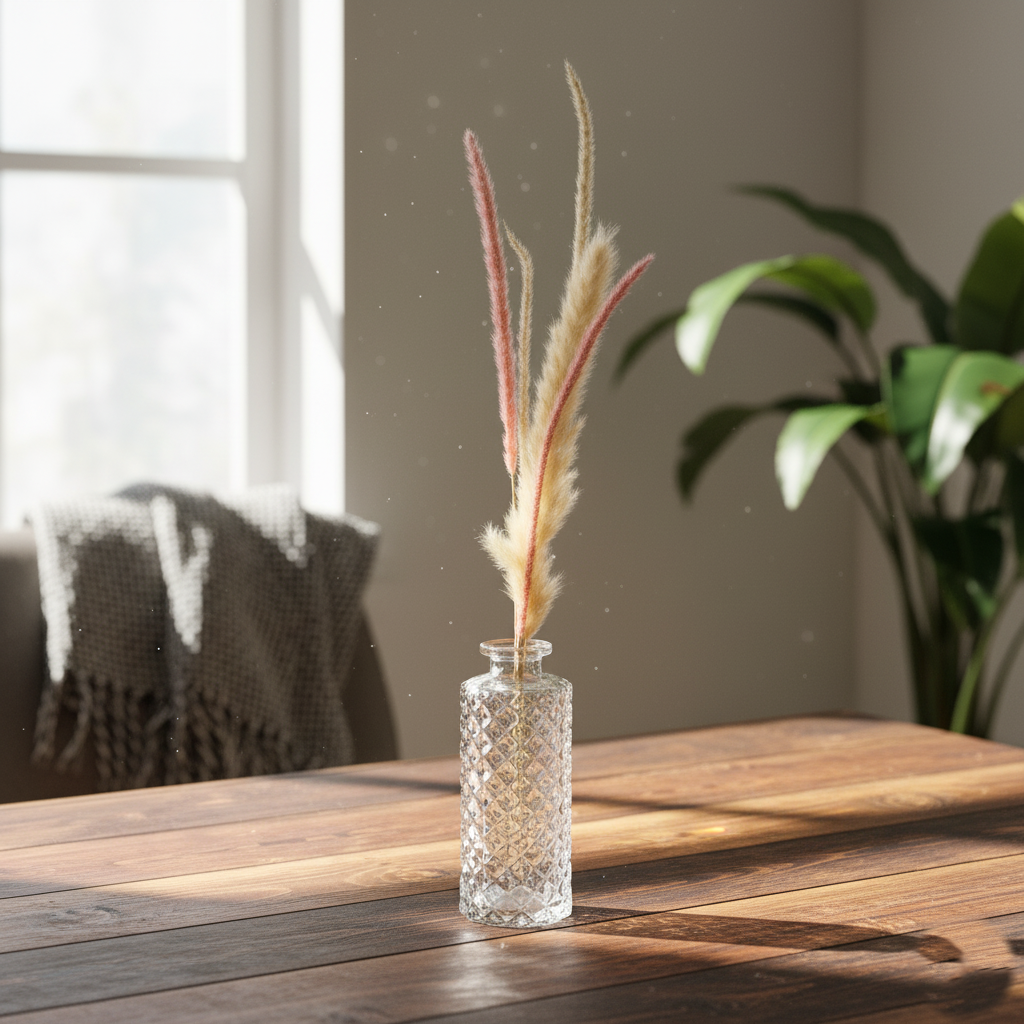 מיני ואזה זכוכית שקופה דגם CHIC מרוקע