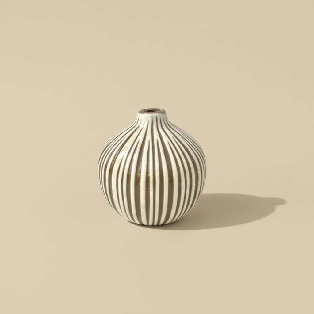 אגרטל כדור קרמיקה ספארי