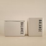 סט מעוצב לאמבטיה BALANCE DUO בז'