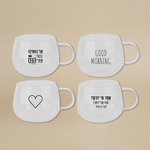 מאג זכוכית עגול DOME QUOTE