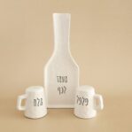 מארז מלח ופלפל SPICE & SPOON קרמיקה לבנה