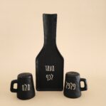 סט מלח ופלפל SPICE & SPOON קרמיקה שחורה